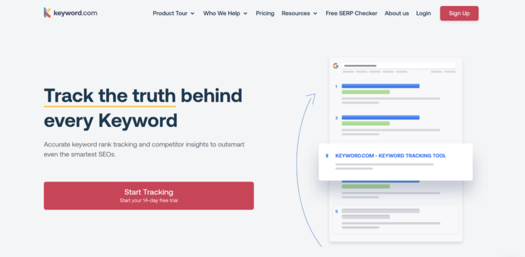 keyword.com rank tracker