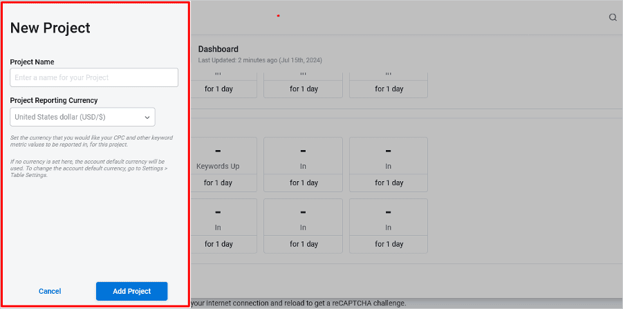 capture d’écran de keyword.com utilisés pour suivre le classement des mots-clés locaux dans le cadre d’un audit seo afin d’évaluer la visibilité des recherches locales.